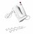 Petit électroménager batteur BOSCH CleverMixx 300W Blanc infinytech Réunion 01