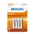 Blister de 4 piles PHILIPS R03L4B R03 AAA infinytech Réunion 01