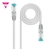 Câble réseau NANOCABLE Cat.7 600MHZ LSZH SFTP PIMF AWG26, Gris, 5.0m infinytech Réunion 01