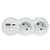Prise de courant Maclean, répartiteur 2 prises, 2x USB AC, type E, 2x16A, MCE339 E infinytech Réunion 01