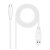 Matériels informatique NANOCABLE 10.01.2101-W USB 2.0 Mâle vers USB-C Mâle 1m Blanc infinytech Réunion 01