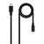 Matériels informatique NANOCABLE 10.01.2102 USB-A Mâle vers USB-C Mâle 2m Noir infinytech Réunion 01