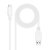 Matériels informatique NANOCABLE 10.01.4002-W USB 3.1 Mâle vers USB-C Mâle 2m Blanc infinytech Réunion 01