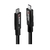 Matériels informatique Câble LINDY Type-C USB 3.2 8K 10Gbits 3m infinytech Réunion 01