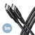 Matériels informatique AXAGON BUCM-CM10AB USB-C vers USB-C 1m Noir infinytech Réunion 02