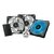 Arctic P14 PST RGB 14cm Noir Lot de 3 infinytech Réunion 01