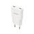 Chargeur NANOCABLE 2 ports USB-C PD 20W Blanc infinytech Réunion 01