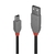 LINDY 36723 Câble USB 2.0 Type-A vers Mini-B 2m Noir infinytech Réunion 01