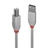 LINDY 36683 Câble USB 2.0 Mâle vers USB Type-B Mâle 2m Gris infinytech Réunion 01