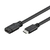 GOOBAY 45393 Rallonge USB Type-C 3.1 1m Noir infinytech Réunion 01