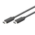 GOOBAY 67976 Câble USB-C 3.1 Mâle Mâle 1m Noir infinytech Réunion 01