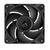 ARCTIC P12 Pro PWM 120mm Noir infinytech Réunion 01