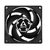 Arctic P8 Silent 80mm Noir Pack de 5 infinytech Réunion 01