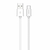 DEVIA Smart Series USB vers Type-C 1m Blanc infinytech Réunion 01