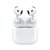 APPLE AirPods 4 Blanc avec réduction active du bruit infinytech Réunion 01