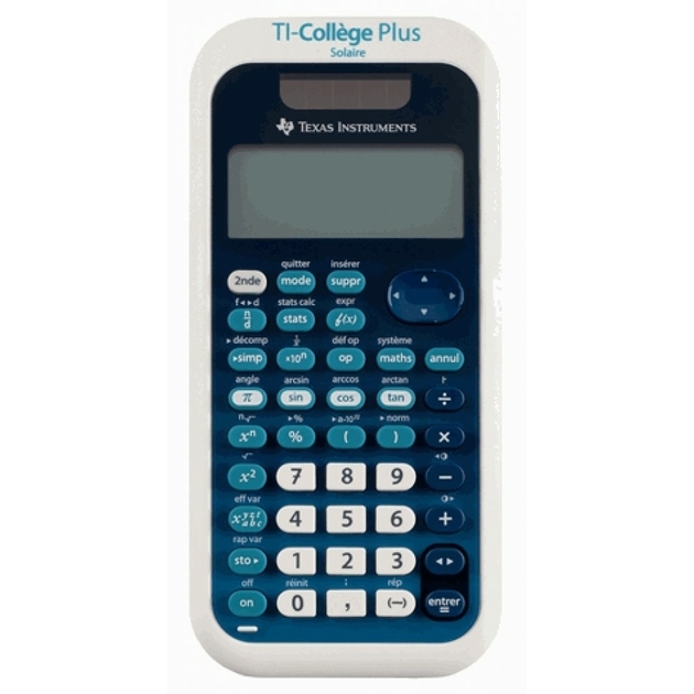 Calculatrice scientifique TEXAS INSTRUMENTS TI Collège +