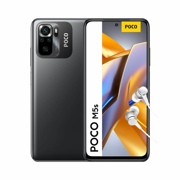 Smartphone XIAOMI POCO M5s 4/128Go Gris 5G - infinytech-reunion