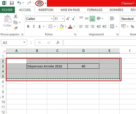 L'appareil photo d'Excel - infinytech-reunion