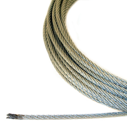 Câble acier galvanisé diamètre 15,50 mm (5 mètres)