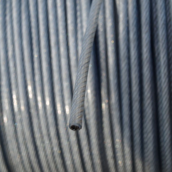 Câble acier gainé en PVC