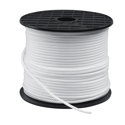 Longe de sécurité cordage polyamide tressé avec boucle à chaque extrémité  LG 1.5 m et 1.8 m