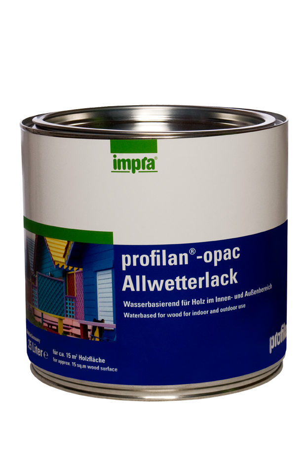 Peinture Couvrante Bois | Extérieur Intérieur | Nombreuses Couleurs<br />IMPRA OPAC | À Base d\'Eau | Peinture Couvrante