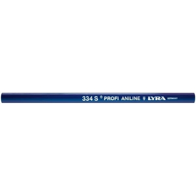 Crayon Bleu "SPÉCIAL BOIS HUMIDE" | PROFI 334 S original | LYRA | Longueur 24 cm | Réf. : 4352103