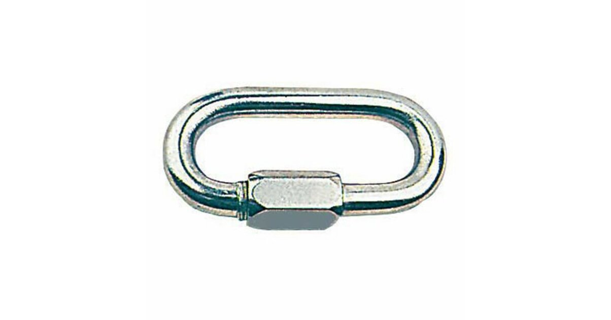 Maillon Rapide Delta Fil Inox 316 - Diamètre 10mm, Qualité Marine A4, Neuf Sous Emballage
