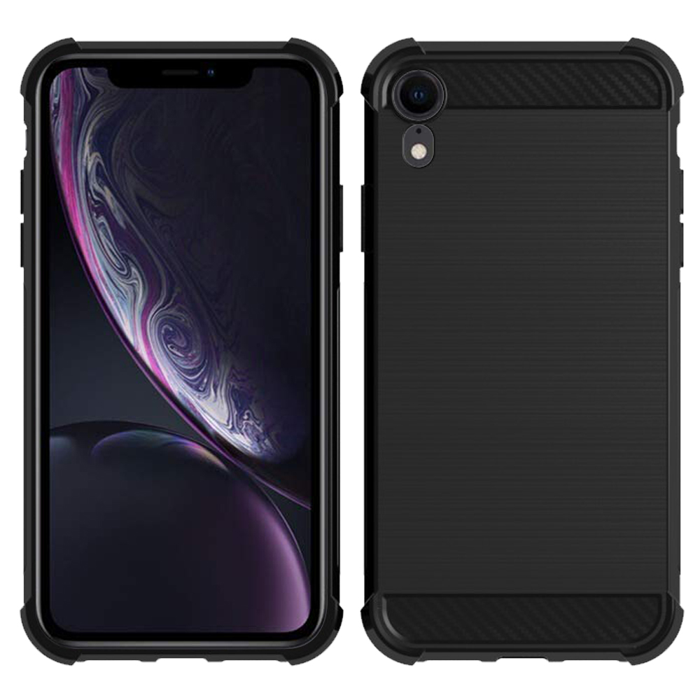 coque iphone xr silicone motif apple
