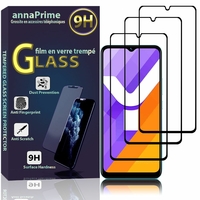 Vivo Y02s 6.51": Lot / Pack de 3 Films de protection d'écran Verre Trempé