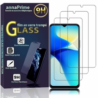 Vivo Y30 5G 6.51" (non compatible avec Vivo Y30 4G 6.47"): Lot / Pack de 3 Films de protection d'écran Verre Trempé