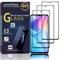 Vivo Y75 5G 6.58" V2142 (non compatible avec vivo Y75 4G 6.44"): Lot / Pack de 3 Films de protection d'écran Verre Trempé