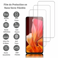 Xiaomi 11i/ Xiaomi 11i HyperCharge 6.67" 21091116UI (non compatible avec Xiaomi Mi 11/ Xiaomi Mi 11i): 3 Films Protection d'écran en Verre Nano Fléxible, Dureté 9H Inrayable Incassable Invisible Ultra Résistant