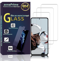 Xiaomi 12T/ 12T Pro 6.67" 22071212AG 22081212UG (non compatible avec Xiaomi 12 6.28"/ Xiaomi 12 Pro 6.73"): Lot / Pack de 3 Films de protection d'écran Verre Trempé