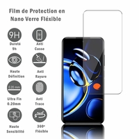 Xiaomi Redmi Note 11SE 6.5" (non compatible avec Xiaomi Redmi Note 11S 6.43"/ Note 11S 5G 6.6"): 1 Film Protection d'écran en Verre Nano Fléxible, Dureté 9H Inrayable Incassable Invisible Ultra Résistant