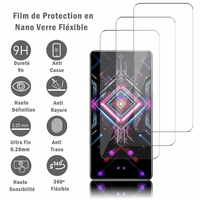 Xiaomi Poco F3 GT 6.67" MZB09C6IN M2104K10I (non compatible Xiaomi Poco F3): 3 Films Protection d'écran en Verre Nano Fléxible, Dureté 9H Inrayable Incassable Invisible Ultra Résistant