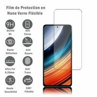Xiaomi Redmi K40S 6.67" (non compatible avec Xiaomi Redmi K40/ K40 Pro): 1 Film Protection d'écran en Verre Nano Fléxible, Dureté 9H Inrayable Incassable Invisible Ultra Résistant