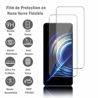 Xiaomi Redmi K50/ K50 Pro 6.67" (non compatible avec Xiaomi Redmi K50 Gaming): 2 Films Protection d'écran en Verre Nano Fléxible, Dureté 9H Inrayable Incassable Invisible Ultra Résistant