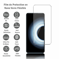 Xiaomi Redmi K50 Ultra/ K50 Extreme Edition 6.67" 22081212C (non compatible avec Xiaomi Redmi K50/ K50i): 1 Film Protection d'écran en Verre Nano Fléxible, Dureté 9H Inrayable Incassable Invisible Ultra Résistant