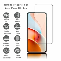 Xiaomi Redmi Note 9 Pro 5G 6.67" M2007J17C (non compatible Xiaomi Redmi Note 9/ Note 9 Pro): 1 Film Protection d'écran en Verre Nano Fléxible, Dureté 9H Inrayable Incassable Invisible Ultra Résistant
