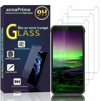 CUBOT S550 Pro 5.5" [Dimensions du téléphone: 151.7 x 76.5 x 7.0 mm]: Lot / Pack de 3 Films de protection d'écran Verre Trempé