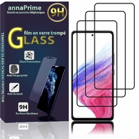 Samsung Galaxy A53 5G 6.5" SM-A536B A536B/DS A536U A536U1 A5360 A536E A536E/DS A536V: Lot / Pack de 3 Films de protection d'écran Verre Trempé