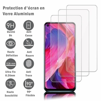 Oppo A93 5G/ A93s 5G 6.5" PCGM00 PEHM00 PFGM00 (non compatible Oppo A93 4G 6.43") [Les Dimensions EXACTES du telephone: 162.9 x 74.7 x 8.4 mm]: 3 Films Protection d'écran en verre d'aluminium super résistant 9H, définition HD, anti-rayures, anti-emprei