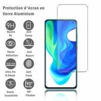 Xiaomi Poco F2 Pro 5G 6.67"/ Redmi K30 Pro/ K30 Pro Zoom M2004J11G [Les Dimensions EXACTES du telephone: 163.3 x 75.4 x 8.9 mm]: 1 Film Protection d'écran en verre d'aluminium super résistant 9H, définition HD, anti-rayures, anti-empreintes digitales