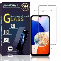 Samsung Galaxy A14 5G 6.6" SM-A146B, SM-A146P A146U A146U1 A146W S146VL: Lot / Pack de 2 Films de protection d'écran Verre Trempé