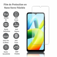 Xiaomi Poco C50 6.52" MZB0D3DIN: 1 Film Protection d'écran en Verre Nano Fléxible, Dureté 9H Inrayable Incassable Invisible Ultra Résistant