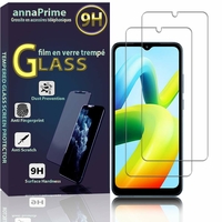 Xiaomi Poco C50 6.52" MZB0D3DIN: Lot / Pack de 2 Films de protection d'écran Verre Trempé