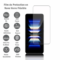 Xiaomi Redmi K60 6.67" (non compatible avec Xiaomi Redmi K60 Pro/ K60E): 1 Film Protection d'écran en Verre Nano Fléxible, Dureté 9H Inrayable Incassable Invisible Ultra Résistant