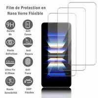 Xiaomi Redmi K60 6.67" (non compatible avec Xiaomi Redmi K60 Pro/ K60E): 3 Films Protection d'écran en Verre Nano Fléxible, Dureté 9H Inrayable Incassable Invisible Ultra Résistant