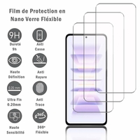 Xiaomi Redmi K60 Pro 6.67" (non compatible avec Xiaomi Redmi K60/ K60E): 3 Films Protection d'écran en Verre Nano Fléxible, Dureté 9H Inrayable Incassable Invisible Ultra Résistant